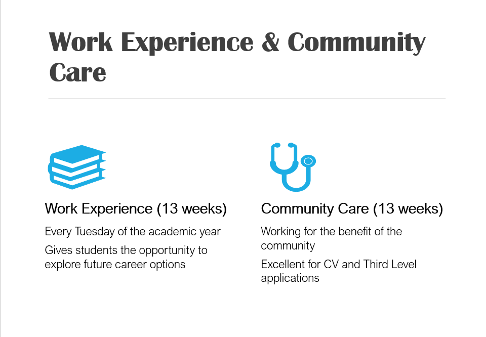 Work Experience and Community Care overview