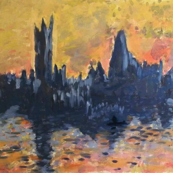 Ava Li Blount's stunning Impressionist inspired oil painting